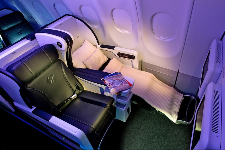 Sleep in the clouds in Virgin Australia's Airbus A330 business class