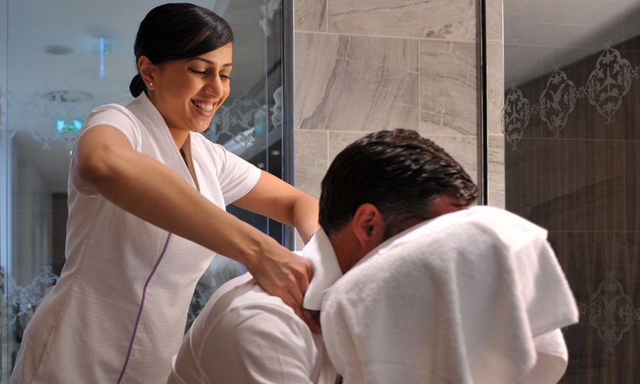 Start your journey in style with a massage at the No. 1 Traveller lounge day spa.