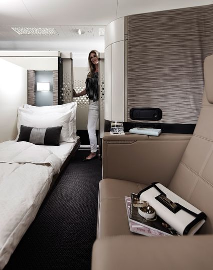 Step into your Etihad First Class Apartment aboard the Airbus A380...