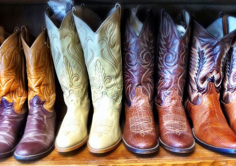 Buy some cowboy boots and have a great story to go with them!. Photo by Janet