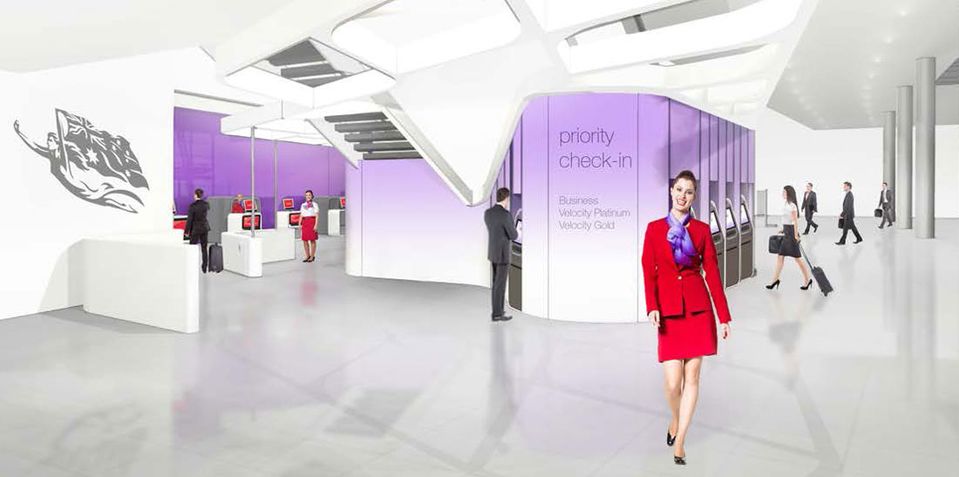 Virgin's swish new Perth terminal will boast a new flagship lounge