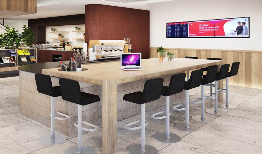 Opening in 2015: Perth's new domestic Qantas Business Lounge