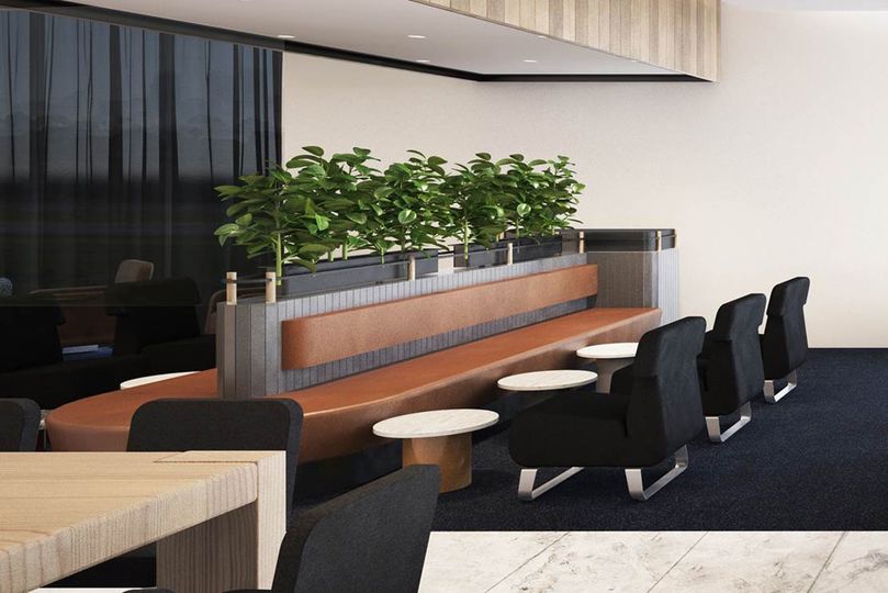 Opening in 2015: Perth's new domestic Qantas Business Lounge