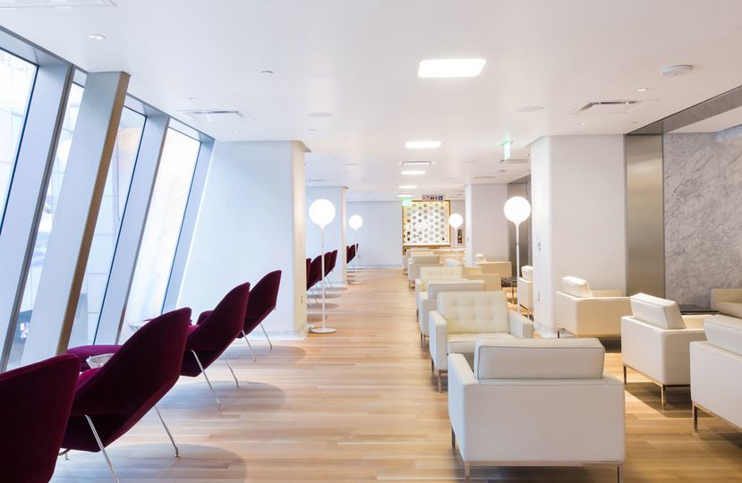 Qantas first class lounge, Los Angeles