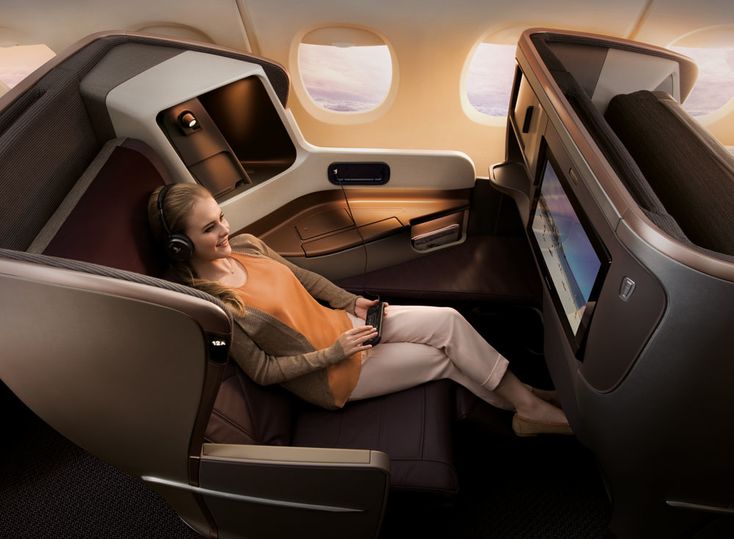SQ's A350 business class trumps the older Boeing 777 first class