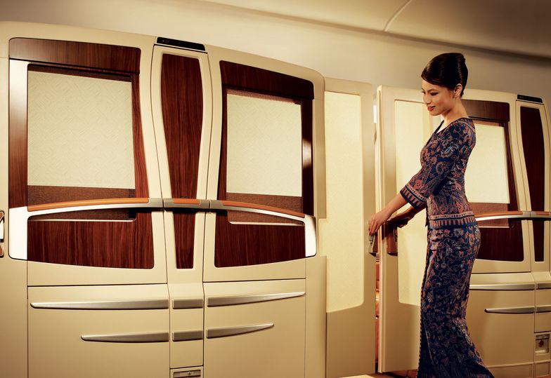 What's behind the doors? All-new A380 first class suites are on the way