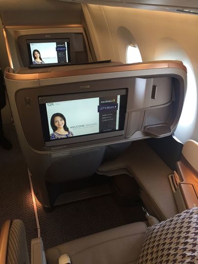 Arguably the world's best business class seat