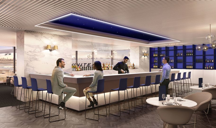 Each Polaris lounge will feature a tended bar