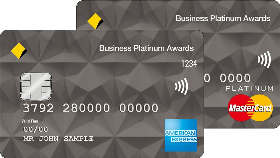 Commonwealth Bank Business Platinum Awards AMEX, MasterCard