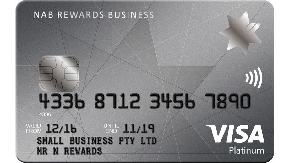 NAB Rewards Business Platinum Visa credit card