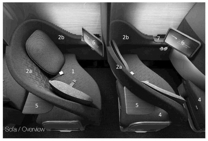 One of British Airways' numerous business class concepts.