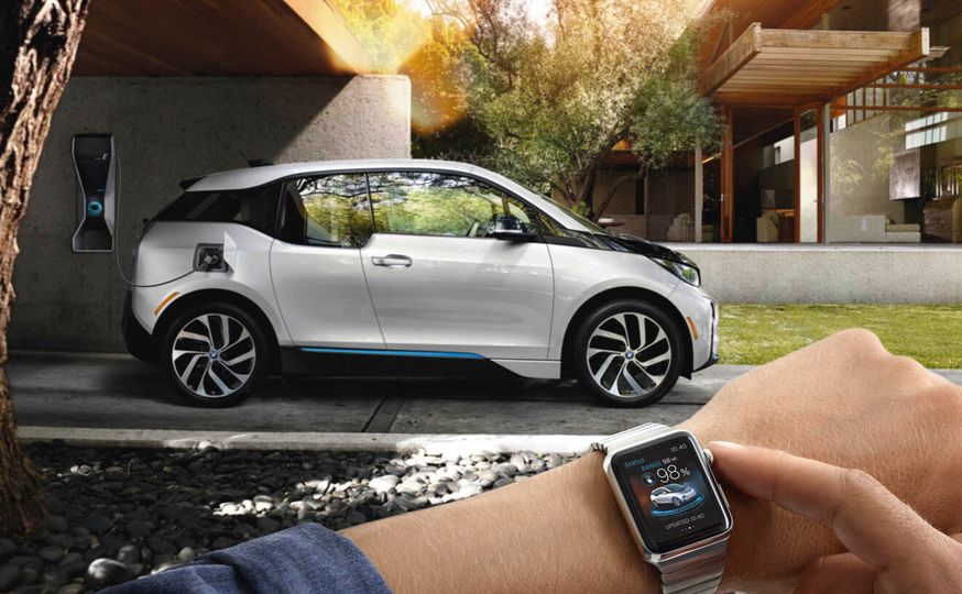 Electric blue: the BMW i3