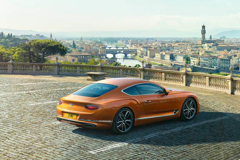 Gran turismo: the Bentley Continental GT