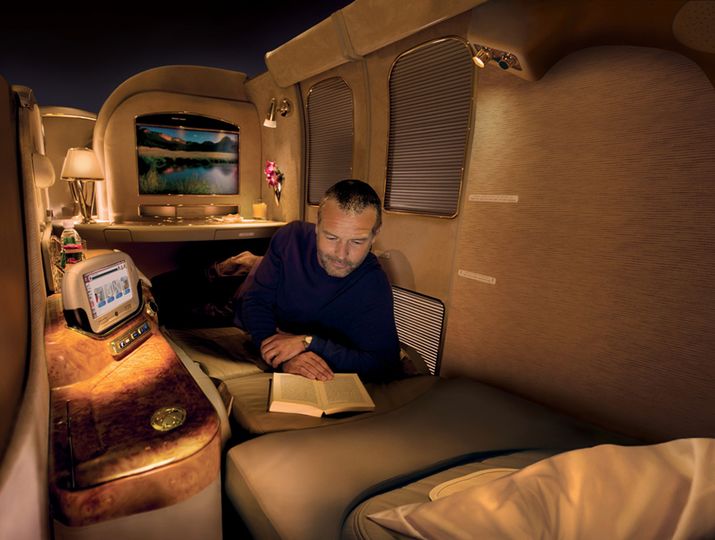 Emirates plush first class suites raised the bar for commercial travel