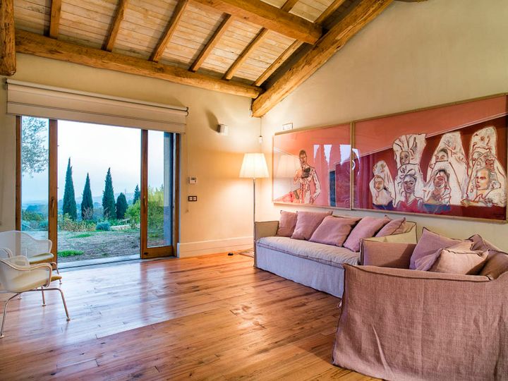 A room at Mt Etna's Monaci delle Terre Nere