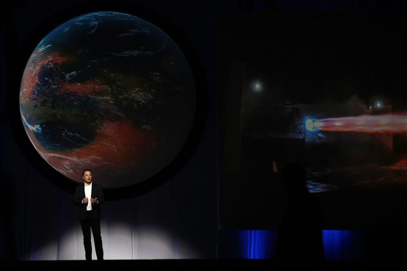 Elon Musk: "Fly to most places on Earth in under 30 mins and anywhere in under 60."