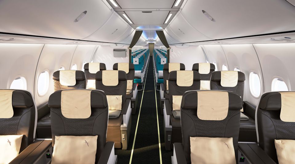SilkAir's new Boeing 737 MAX 8 business class