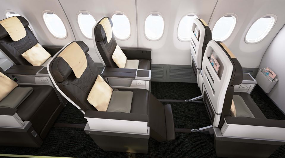 SilkAir's new Boeing 737 MAX 8 business class
