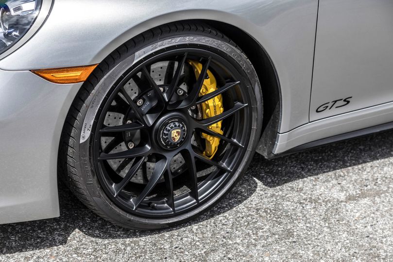 The GTS comes with a seven-speed, rear-wheel drive, plus 20-inch Turbo S alloy wheels