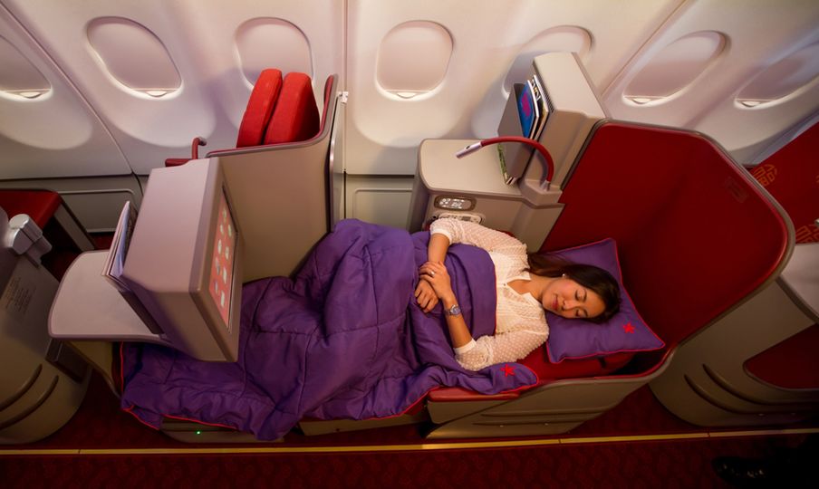 Hainan Airlines' current Airbus A330-300 business class