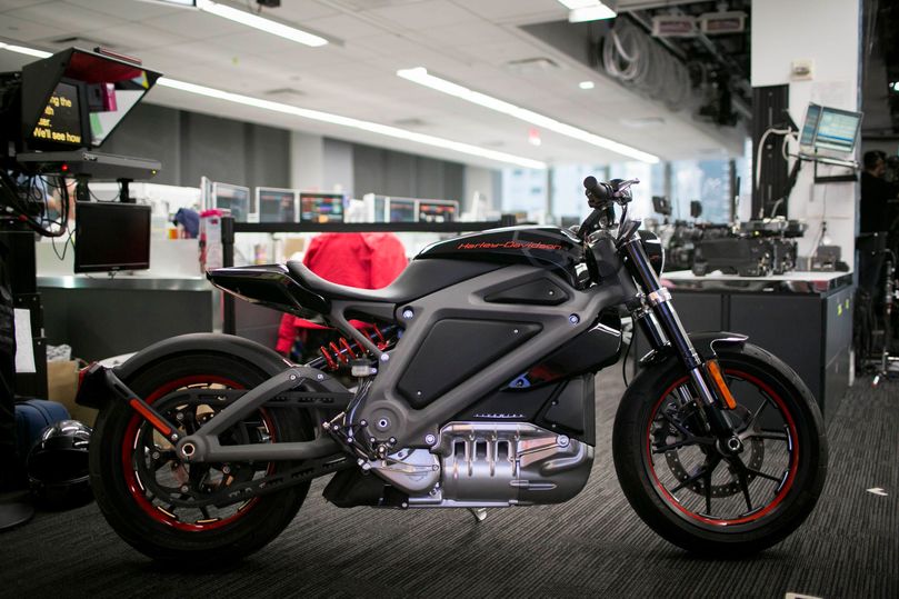Harley-Davidson's LiveWire prototype electric motorcycle