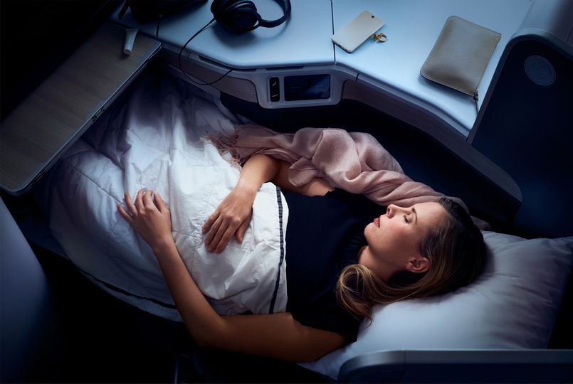 Mattress pads bolster Air Canada's Signature Class sleep experience