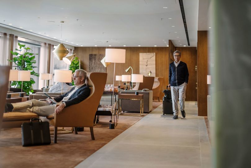 Cathay Pacific's The Pier First Class Lounge, Hong Kong