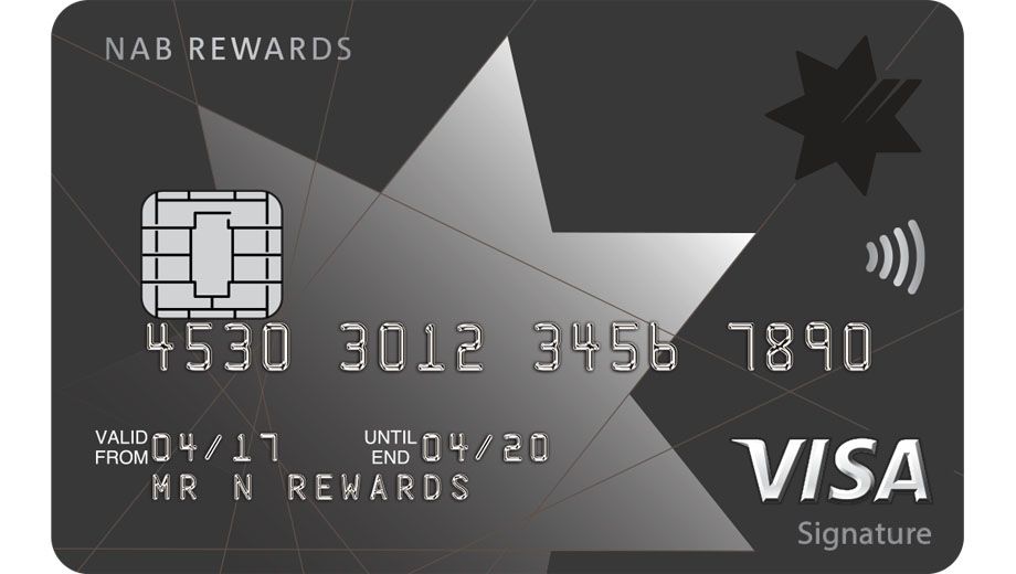 NAB Rewards Signature Visa credit card 
