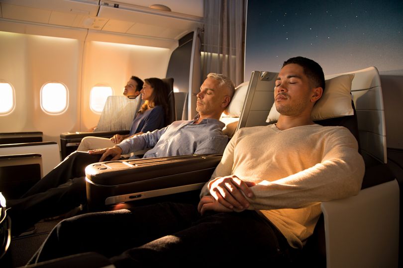 Hawaiian Airlines international business class
