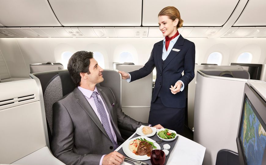 Air Canada's international 'Signature Class' business class