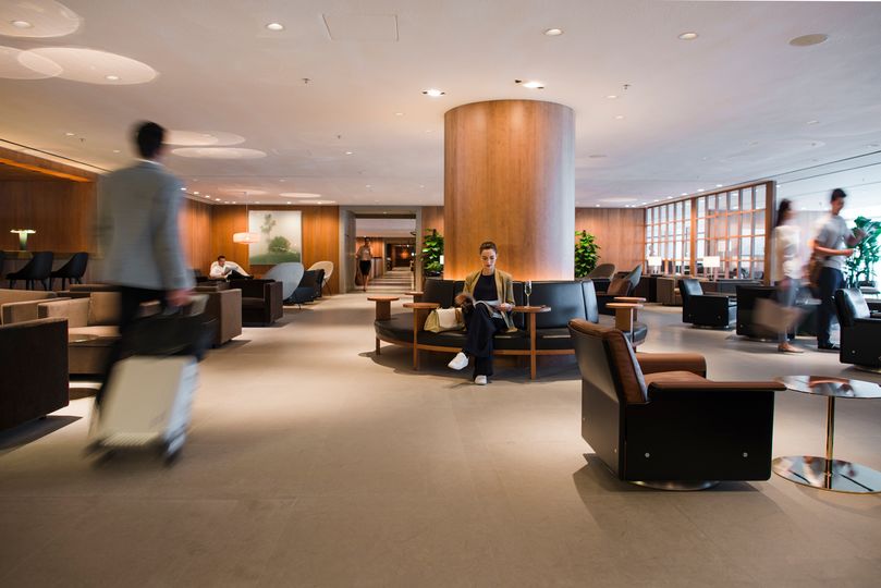 Cathay Pacific's The Pier business class lounge