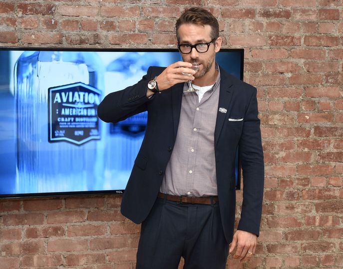 Actor Ryan Reynolds is also the owner of Portland's Aviation American Gin.