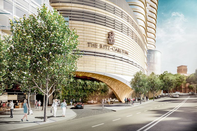 The Ritz-Carlton Sydney hotel (Concept image only, subject to all approvals)
