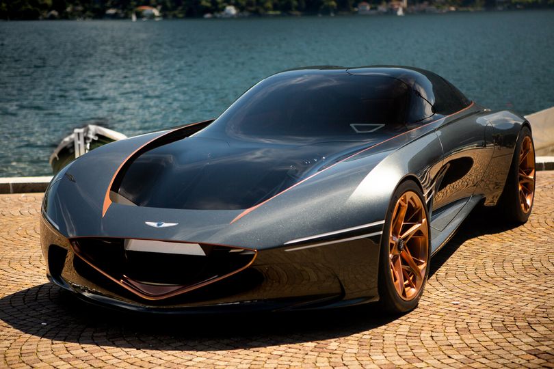 Genesis says its Essentia Concept is about "redefining the promise of a grand tourer for the 21st century."
