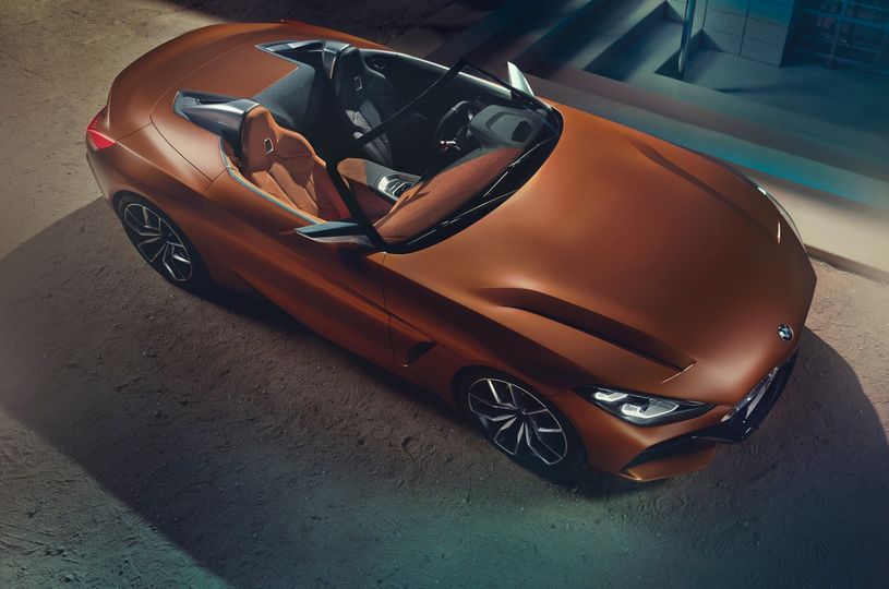 BMW will use Pebble Beach to bring its 2018 Z4 from concept to street.
