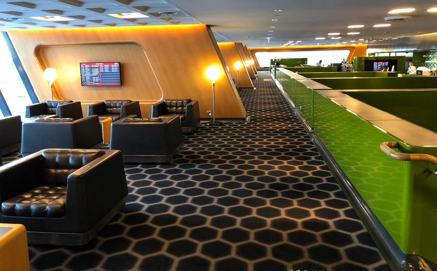 Sydney's Qantas Chairman's Lounge