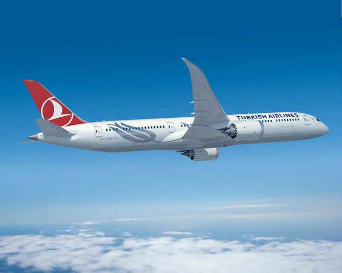 Turkish Airlines will begin flying the Boeing 787 from 2019