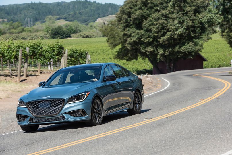 The G80 is Genesis' luxury marque