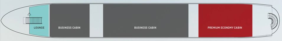 The Qantas A380's revamped upper deck will be dedicated to 'premium' passengers