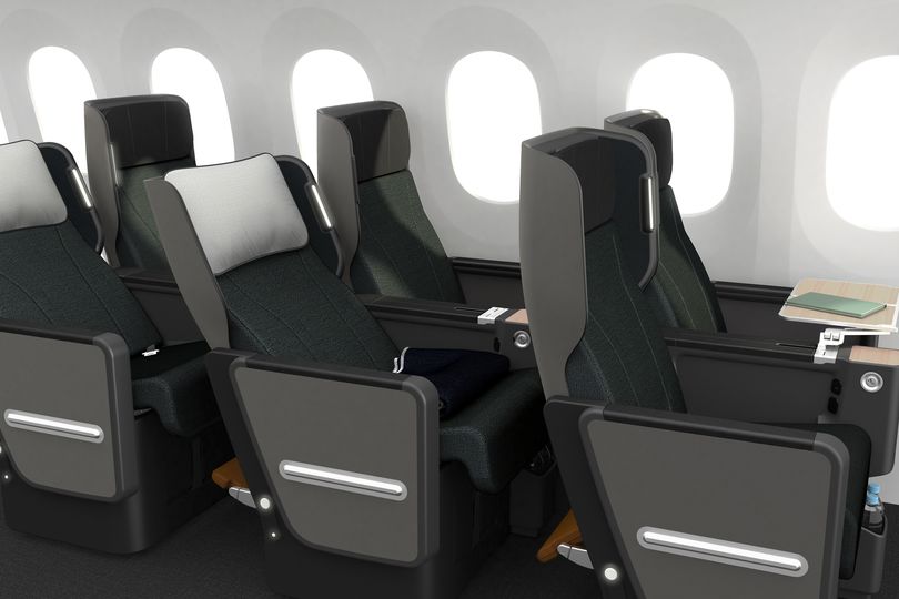 Qantas' Boeing 787 premium economy seats are also making the move to the refurbished A380s