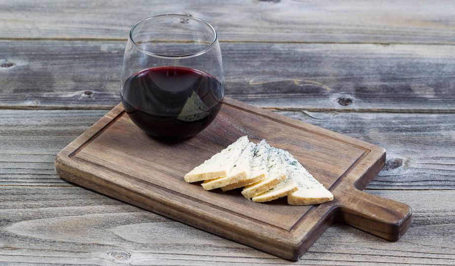 Red wine doesn't always have to accompany cheese.