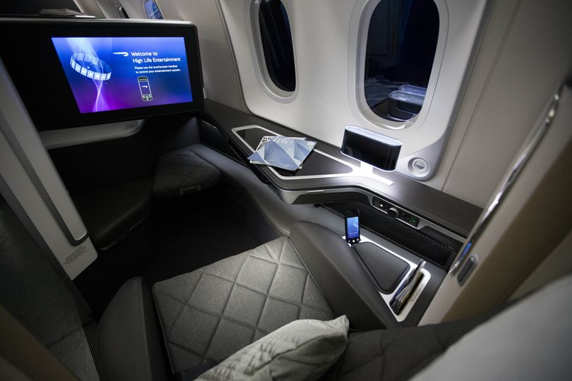 BA's Boeing 787 first class suite
