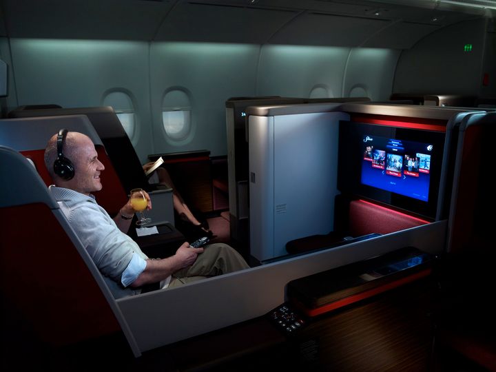 Malaysia Airlines' Airbus A380 first class