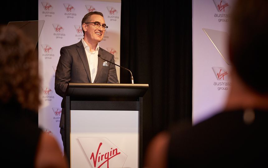 Newly-minted Virgin Australia CEO Paul Scurrah