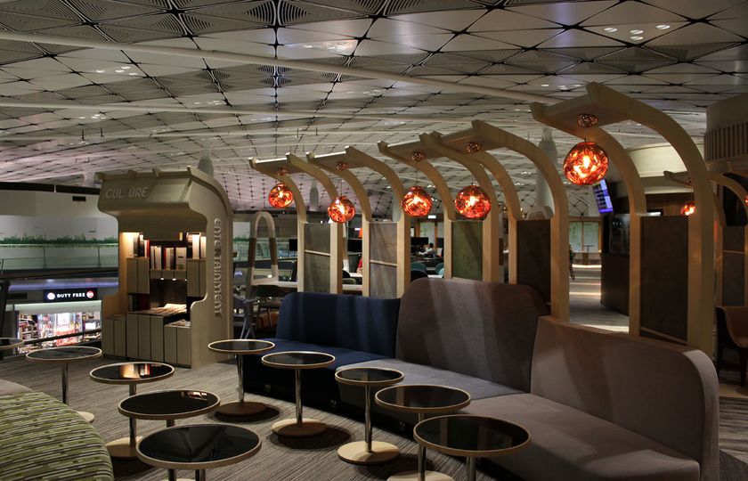 Hong Kong Airline's 'Club Autus' flagship lounge