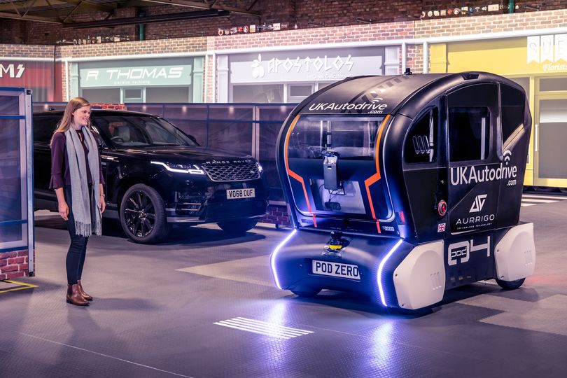 These autonomous test pods are crawling towards the future of motoring
