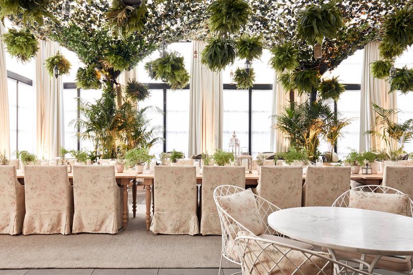 The Outdoor Garden at the Times Square Edition.