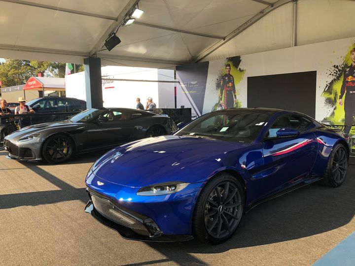 Aston Martin sees the Melbourne GP as a modern and very fast-moving motor show
