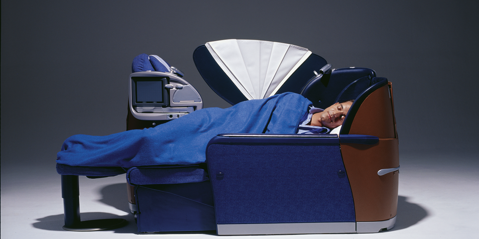 BA's original flat-bed Club World of 2000: how far we've come!