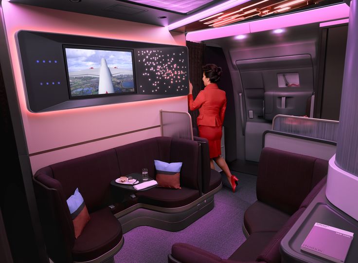 The Loft is Virgin's new concept social space, replacing the popular but noisy business class bar.